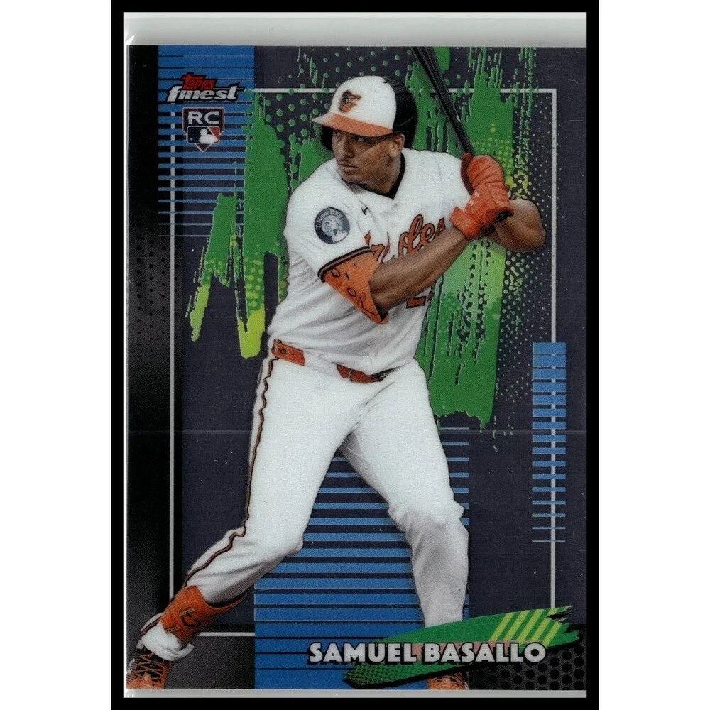 2026 Finest Samuel Basallo Common Base Rookie RC Orioles